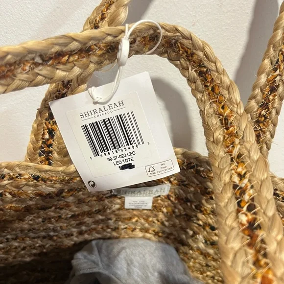 Shiraleah Tan Woven Tote Bag - Picture 11 of 14